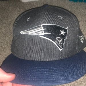 NFL Patriots hat size 7 1/8